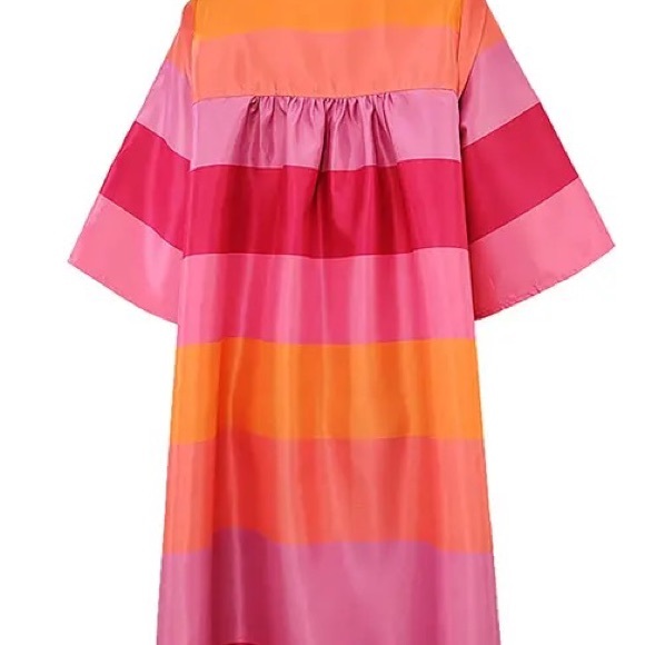 Lena Vie Picasso Duster In Sherbet - Picture 9 of 12